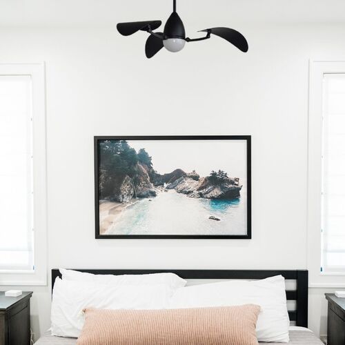 ventilateur plafond original noir vampire martec
