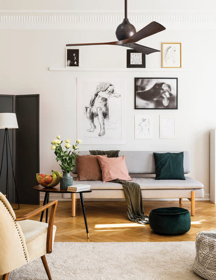 ventilateur plafond haut de gamme irene atlas fan